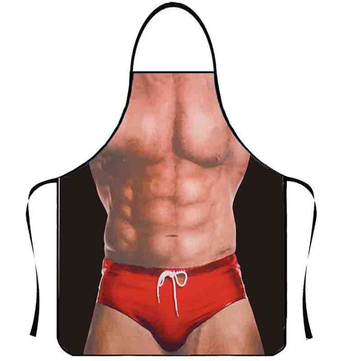 Funny Novelty 3D Print Cooking Apron