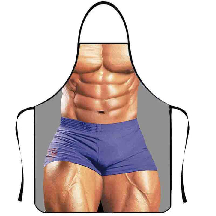Funny Novelty 3D Print Cooking Apron