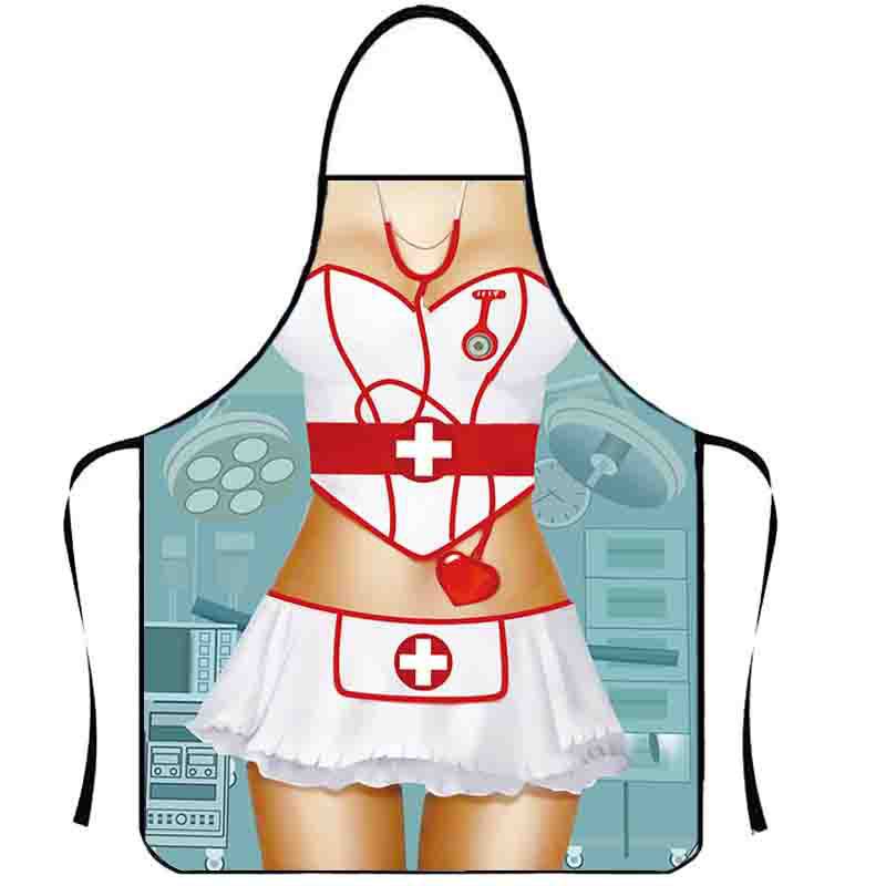 Funny Novelty 3D Print Cooking Apron