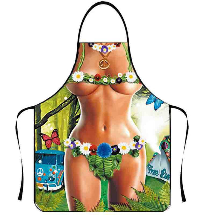 Funny Novelty 3D Print Cooking Apron