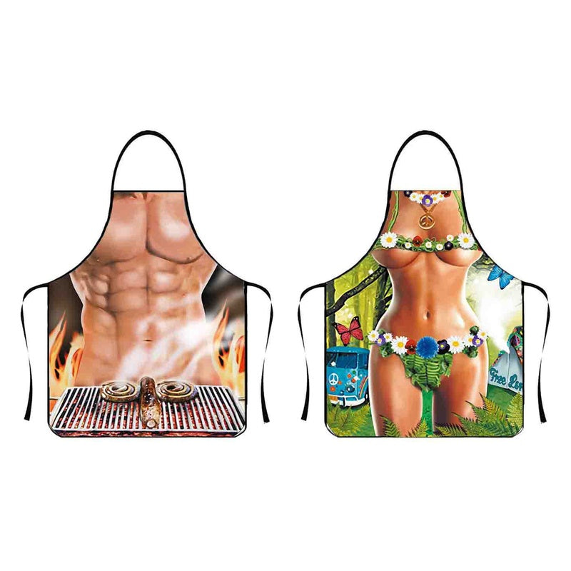 Funny Novelty 3D Print Cooking Apron