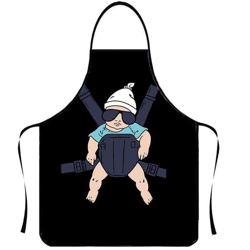 Funny Novelty 3D Print Cooking Apron