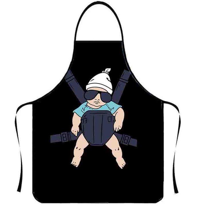 Funny Novelty 3D Print Cooking Apron