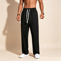 Men's Drawstring Wide Leg Casual Sweatpants