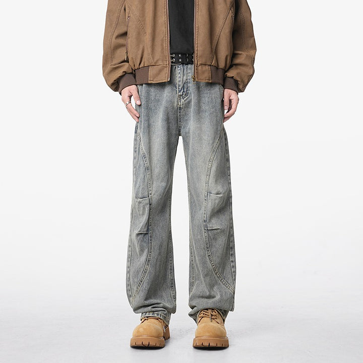 Dorvelino Vintage Panel Wide-Leg Jeans