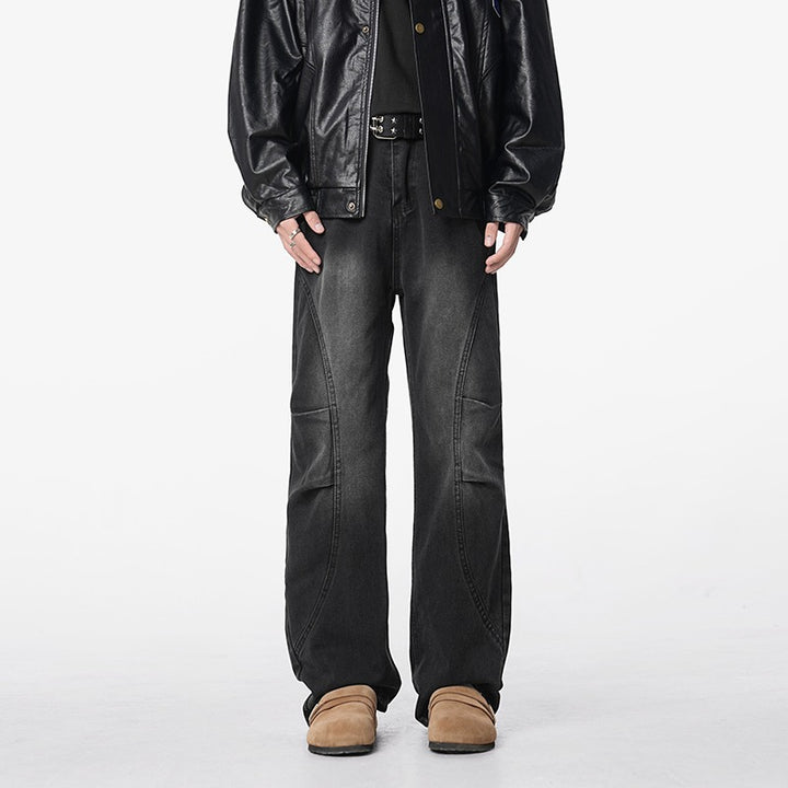 Dorvelino Vintage Panel Wide-Leg Jeans
