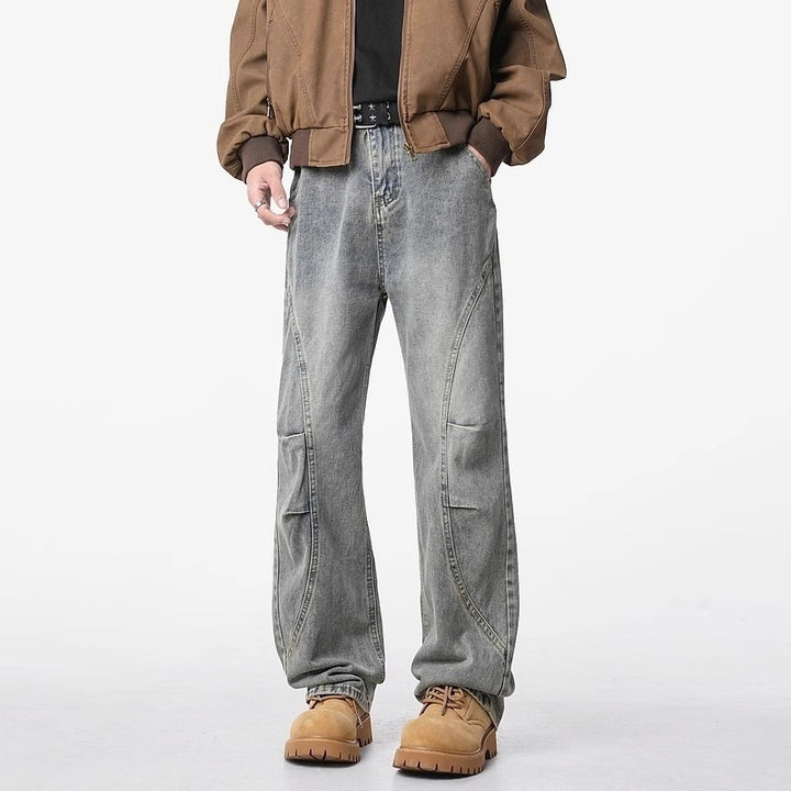 Dorvelino Vintage Panel Wide-Leg Jeans