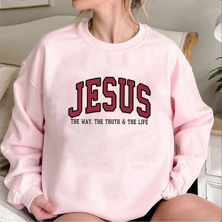 Unisex Jesus Faith Statement Crewneck Sweatshirt