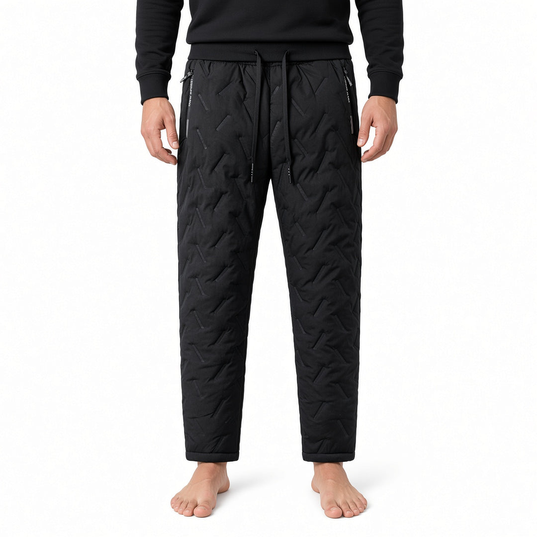 Dorvelino Embossed Quilted Jogger Pants
