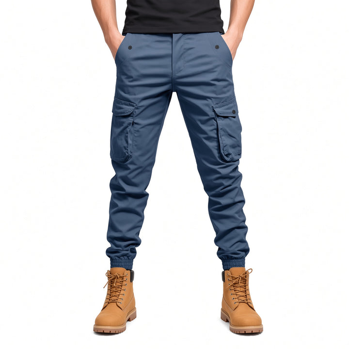 Men Multi‑Pocket Jogger Cargo Pants