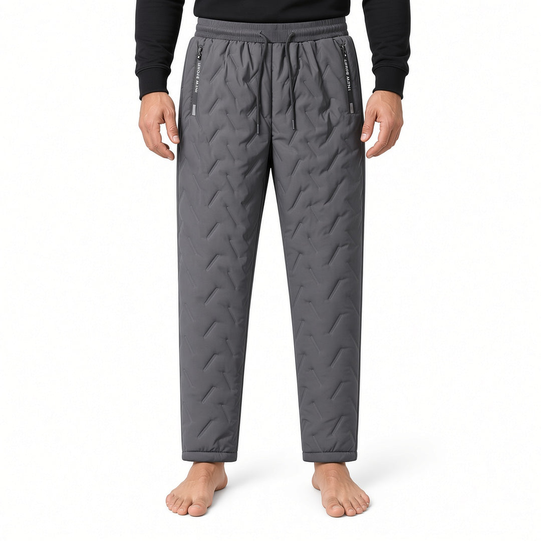 Dorvelino Embossed Quilted Jogger Pants
