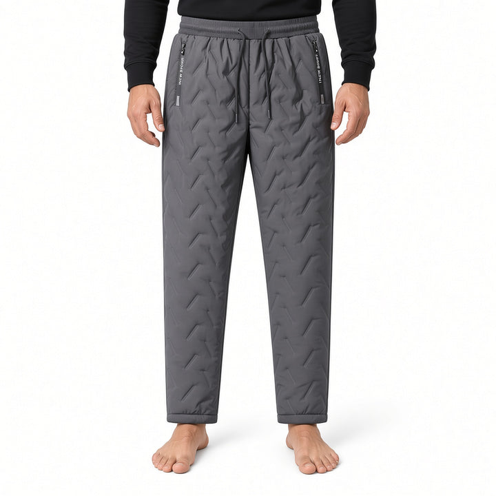 Dorvelino Embossed Quilted Jogger Pants