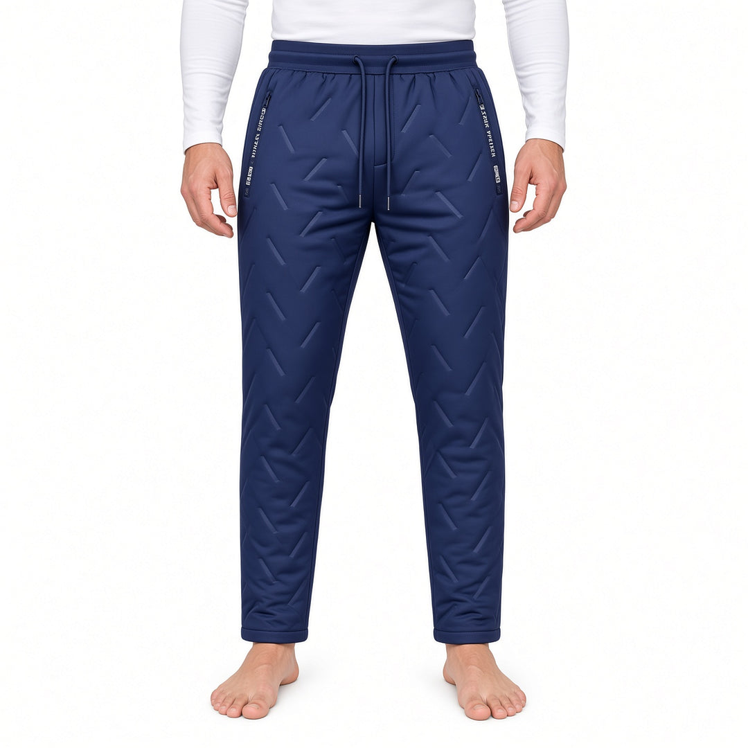 Dorvelino Embossed Quilted Jogger Pants